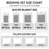 Camp Moments Personalized Custom 3-Piece Quilted Bedding Set