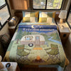 Camp Moments Personalized Custom 3-Piece Quilted Bedding Set