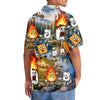 Unijames Vintage Camping Marshmallow Hawaiian Shirt