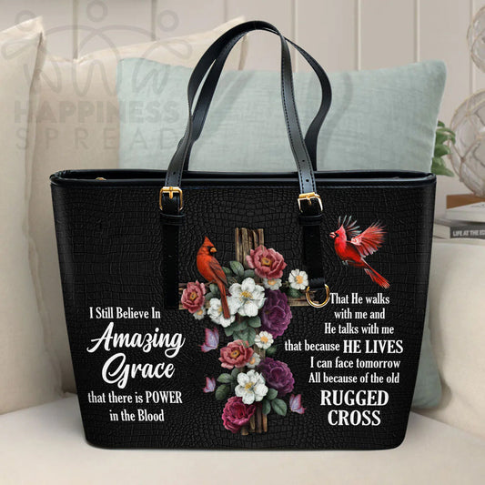Personalized Hand Bag, I Still Believe In Amazing Grace, Personalized Gifts, Gifts for Women.