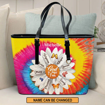 God Says You Are, Personalized Bags, Gifts for Women, Christmas Gift, CABLTB01290723.