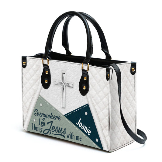 Everywhere I Go, I Bring Jesus With Me, Personalized Gifts, Gifts for Women, Christmas Gift.