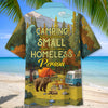 Unijames Camping Live Like A Homeless Person Hawaiian Shirt