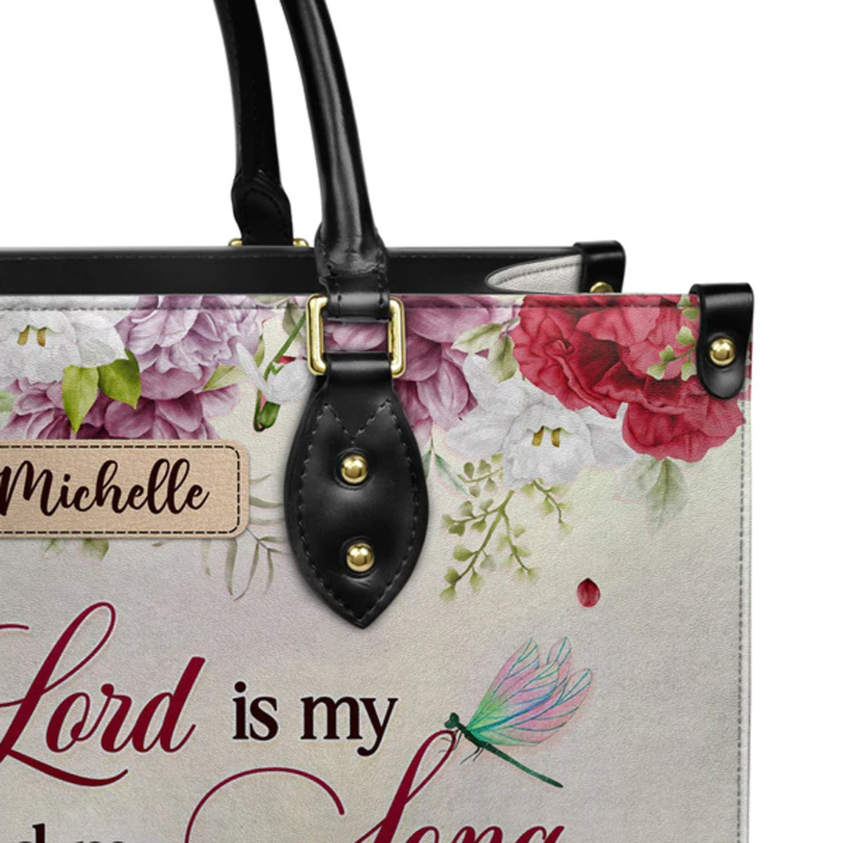 The Lord Is My Strength And My Song Psalm 118:14 Dragonfly Flower, Personalized Gifts, Gifts for Women, Christmas Gift.