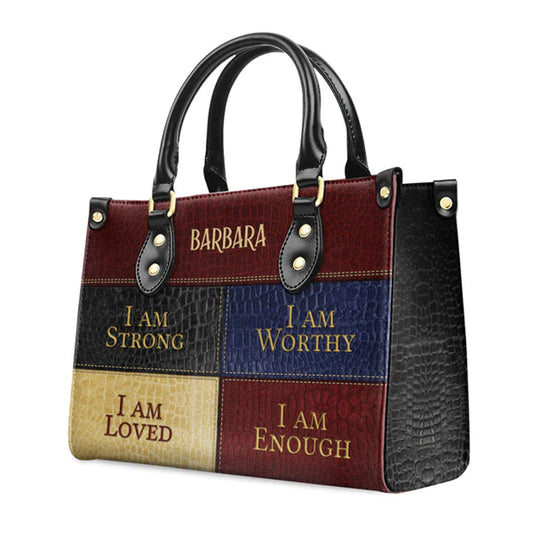 I Am Enough, I Am Loved, Personalized Bags, Gifts for Women, Christmas Gift, CABLTB01290723.