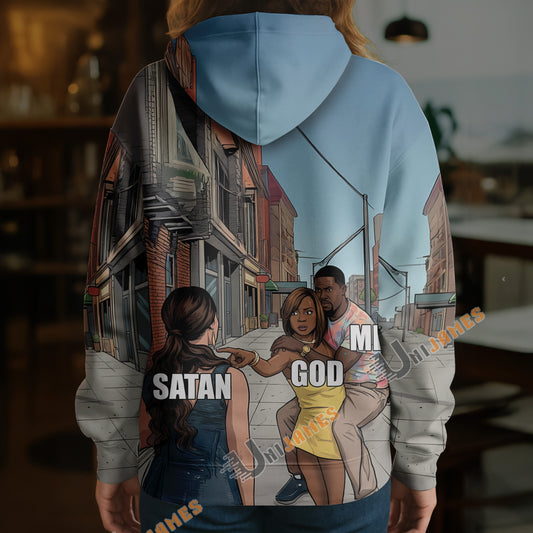 Unijames God Protects Me Hoodie – Christian Meme Hoodie