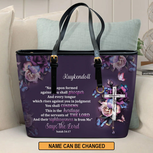 No Weapon Formed Against You Shall Prosper, Personalized Gifts, Gifts for Women, Christmas Gift.