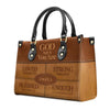 God Says You Are Strong Psalm 18:35 Leather Bags, Personalized Bags, Gifts for Women, Christmas Gift, CABLTB04290723.