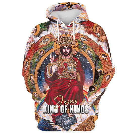 Unijames Jesus Throne of Glory 3D Hoodie