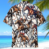 Unijames Horse Racing Jockey Bridle Pattern Hawaiian Shirt