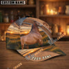 Unijames Personalized Sunset Zipper Horse Portrait Cap