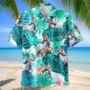 Unijames Appaloosa Horse In Tropical Leaves Pattern Hawaiian Shirt