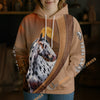 Unijames Personalized Appaloosa Horse Desert Sunset Texture Hoodie