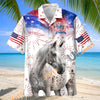 Unijames Appaloosa Horse America 250 Years of Freedom Hawaiian Shirt