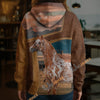 Unijames Personalized Appaloosa Horse Farm Texture Hoodie