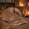 Unijames Personalized Western Horse Leather Style Cap
