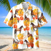 Unijames Tropical Bay American Quarter Horse Floral Hawaiian Shirt