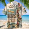 Unijames American Quarter Horse Tropical Floral Hawaiian Shirt
