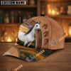 Unijames Personalized Sunset Zipper Horse Portrait Cap