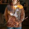 UniJames Personalized Western Tooled Leather Horse 3D Hoodie