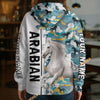 Unijames Personalized Arabian Horse Camouflage Hoodie