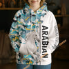 Unijames Personalized Arabian Horse Camouflage Hoodie