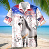 Unijames Arabian Horse America 250 Years of Freedom Hawaiian Shirt