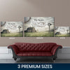 Uni Amazing Grace Premium Custom Family Name Canvas