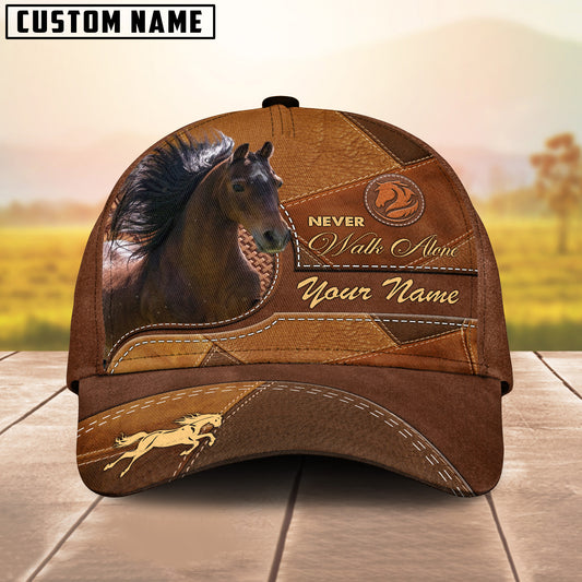 Unijames Hackney Never Walk Alone Personalized Name Cap