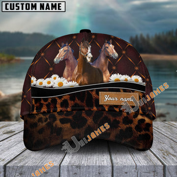 Unijames Warmblood Happiness Sunflower Personalized Name Cap