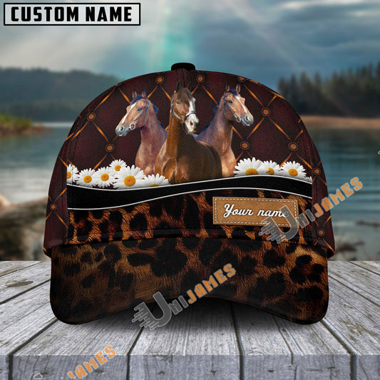 Unijames Warmblood Happiness Sunflower Personalized Name Cap
