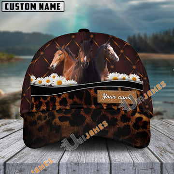 Unijames Hackney Happiness Sunflower Personalized Name Cap
