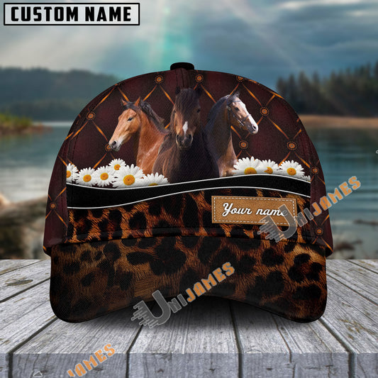 Unijames Hackney Happiness Sunflower Personalized Name Cap