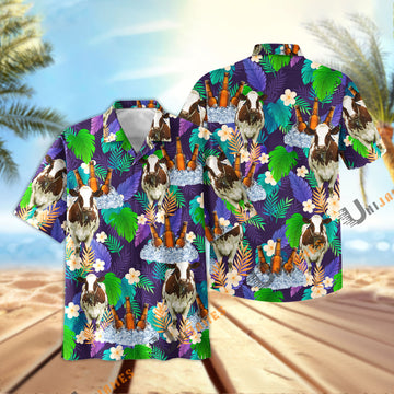 UniJames Holstein Beer Summer Time Hawaiian Shirt