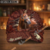 Unijames Personalized Horse Carving Brown Pattern Style Cap (9 Breeds)