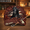 Unijames Personalized Horse Carving Brown Pattern Style Cap (9 Breeds)