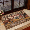 Uni Rustic You Spoke The Cow Custom Name And Year Cow Welcome Doormat (10 Breeds)