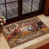 Uni Rustic You Spoke The Cow Custom Name And Year Cow Welcome Doormat (10 Breeds)