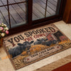 Uni Rustic You Spoke The Cow Custom Name And Year Cow Welcome Doormat (10 Breeds)