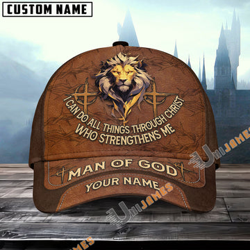 Unijames Philippians 4:13 Lion of Judah 3D Cap