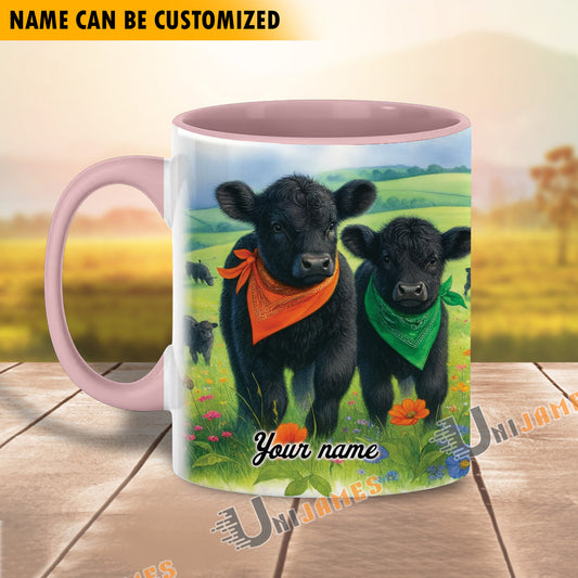 Uni Personalized Name Cow Mug for Farm Animal Lovers