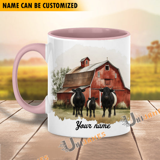 Uni Our Farm, Our Herd Personalized Name Mug (10 Cattle Breed)