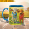 Uni Personalized Name Cow Mug for Farm Animal Lovers