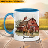 Uni Our Farm, Our Herd Personalized Name Mug (10 Cattle Breed)