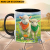 Uni Personalized Name Cow Mug for Farm Animal Lovers