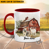 Uni Our Farm, Our Herd Personalized Name Mug (10 Cattle Breed)