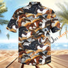 Unijames Wild Horse Herd Running Pattern Hawaiian Shirt