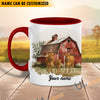 Uni Our Farm, Our Herd Personalized Name Mug (10 Cattle Breed)