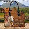 Unijames Palomino Never Walk Alone Custom Name 3D Leather Handbag