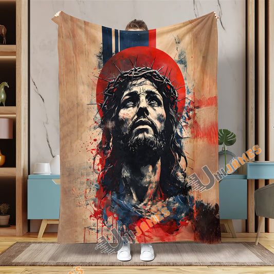 Unijames Jesus Crown of Thorns Blanket